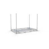 Mobile fence traverse | for 30 or 60 mobile fences | pour 60 cltures mobiles,hauteur totale 2,30 m